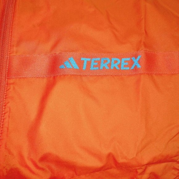 Adidas Terrex Multi Windbreaker Jacket Semi Impact Orange - Men's Size L- NEW! - Picture 4 of 11